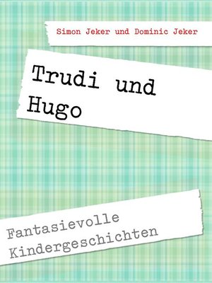 cover image of Fantasievolle Kindergeschichten